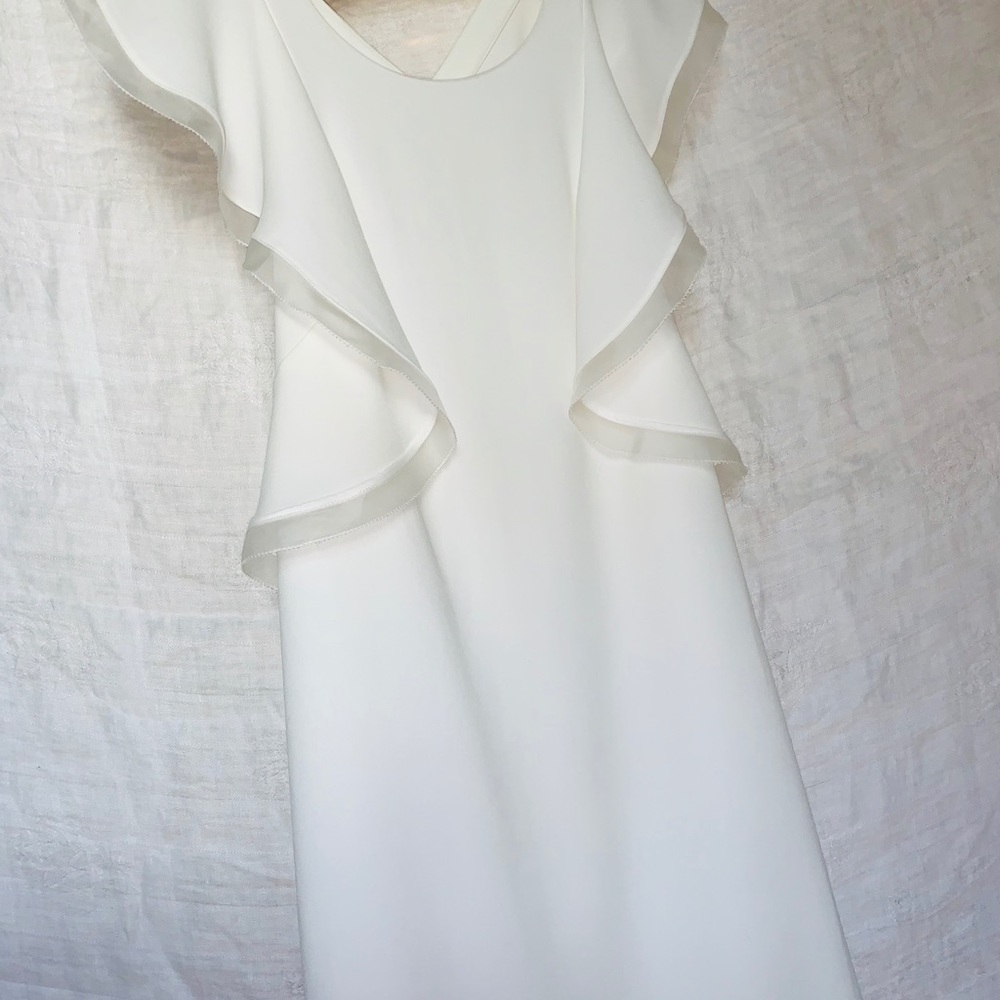 White dress- Club Monaco Irina dress - Picture 7 of 7